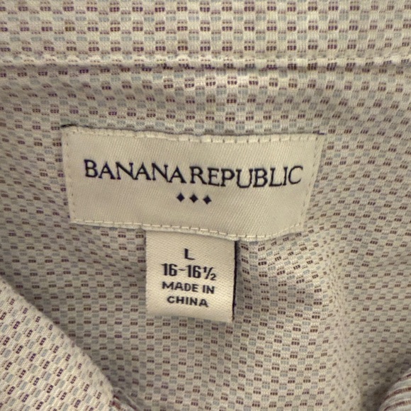 Banana Republic Shirts Men’s (16-16.5) Button Down Bundle extended roll-up cuffs - Picture 8 of 8